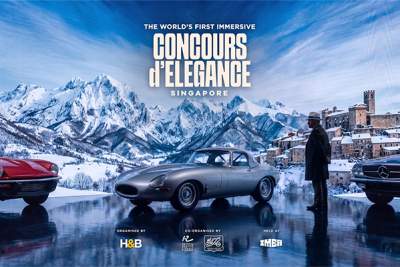 First-ever immersive Concours d'Elegance debuts in Singapore