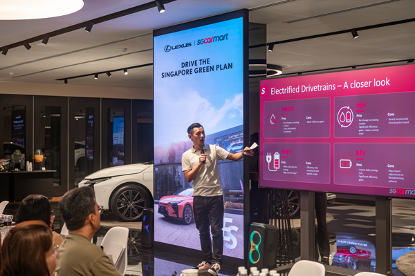 Lexus and Sgcarmart talk electrification and sustainability