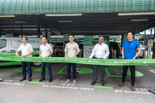 Charge+ launches new EV charging cluster in Tampines