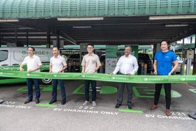 Charge+ launches new EV charging cluster in Tampines