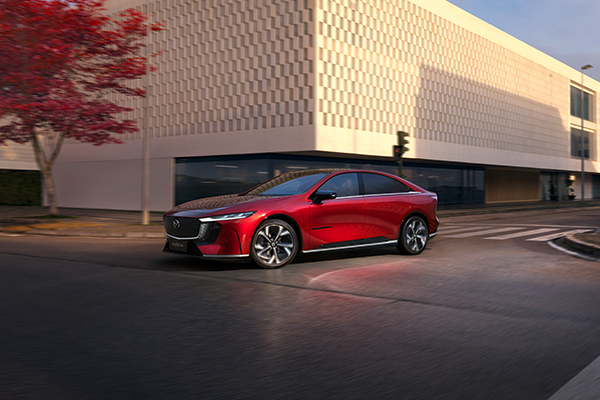 The Mazda6e is now here and ready for test drives