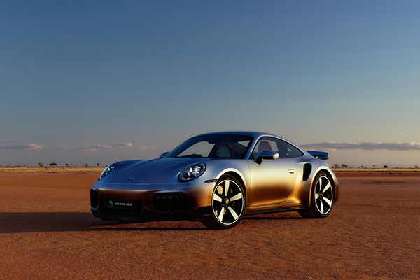 This 911 Turbo S hides an Australian sunset in its paint