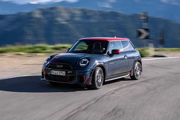The three-door MINI JCW gets a motorsport makeover
