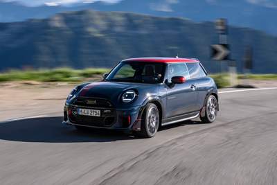 The three-door MINI JCW gets a motorsport makeover