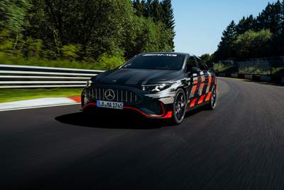 Mercedes-AMG's record-breaking CLA reveals a new EV playbook