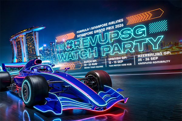 #RevUpSG brings Formula One to the heartlands
