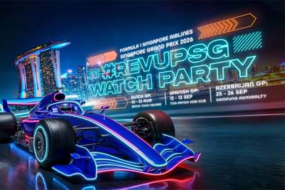 #RevUpSG brings Formula One to the heartlands