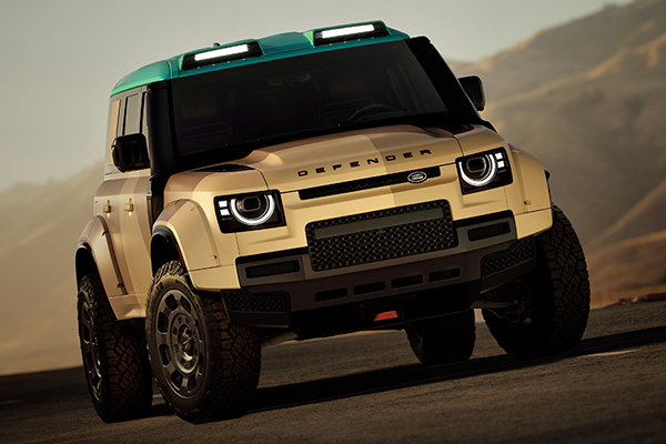 Defender Dakar revealed as a road-legal version