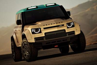 Defender Dakar revealed as a road-legal version