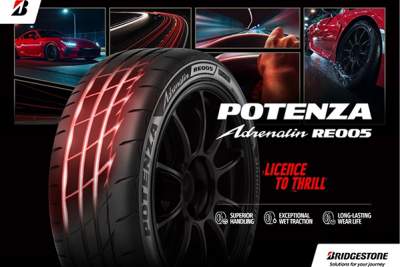 Bridgestone Tyre SG launches the new Potenza Adrenalin RE005