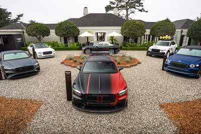 Bentley brings 100 years of history to Monterey
