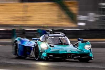 The Aston Martin Valkyrie tests its next leap at Silverstone