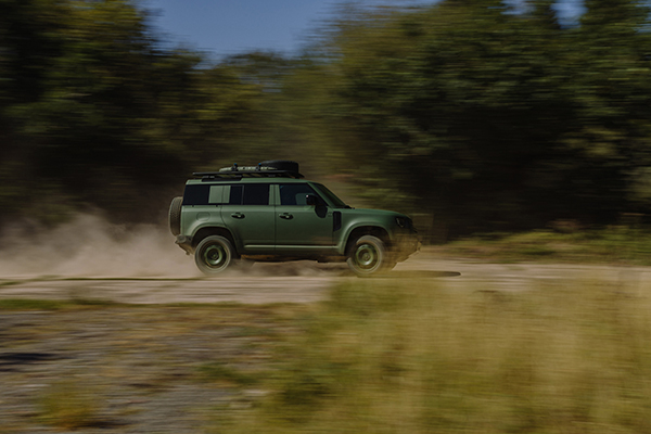 The Defender Wolf Series II heads back into service