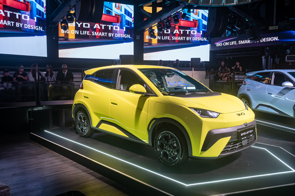 BYD launches the compact Atto 1 EV in Singapore