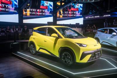 BYD launches the compact Atto 1 EV in Singapore