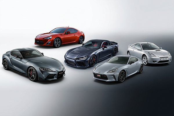 The growth of Toyota's modern sports cars