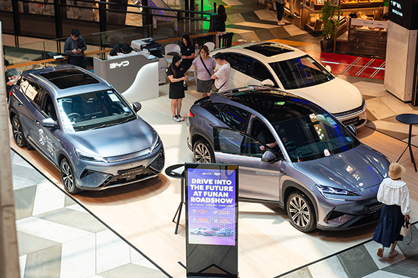 BYD electrifies Funan with latest EVs
