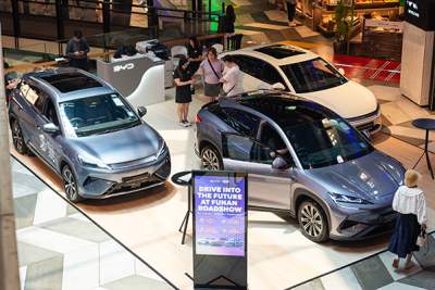 BYD electrifies Funan with latest EVs