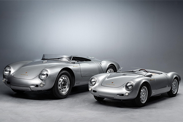 Hedley's Porsche 550 J is a pocket-sized electric icon