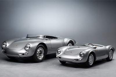 Hedley's Porsche 550 J is a pocket-sized electric icon