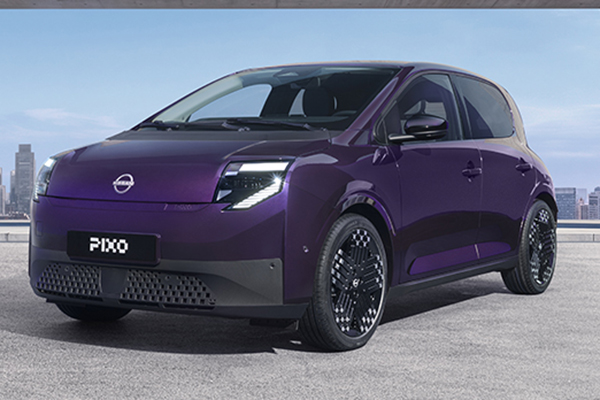 Nissan unveils Pixo electric city car