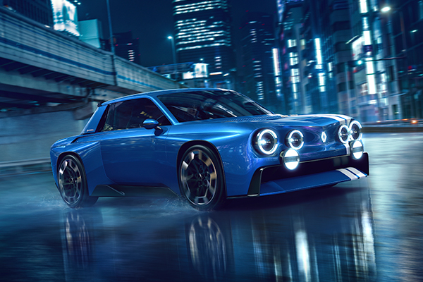 The Renault 8 Gordini charges into the electric era