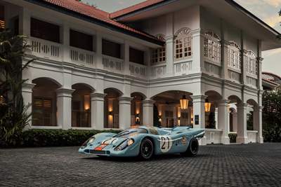 Porsche SG brings a piece of motorsport history to Jewel