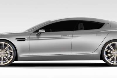 Aston Martin Rapide almost on the roads