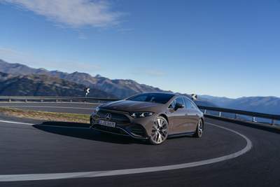 Mercedes-Benz EQS gains steer-by-wire technology