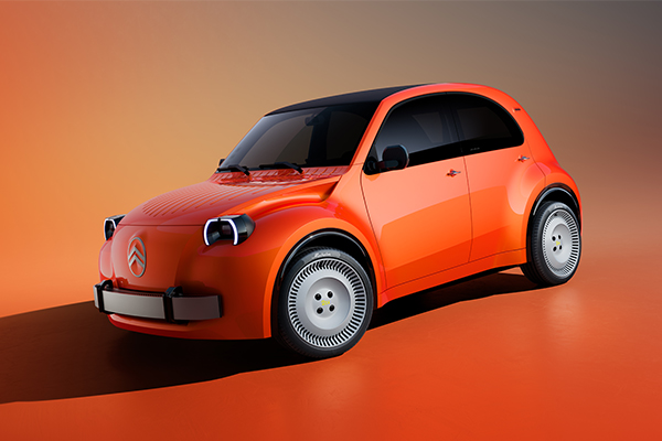 The Citroen 2 CV returns as a cheerful EV concept
