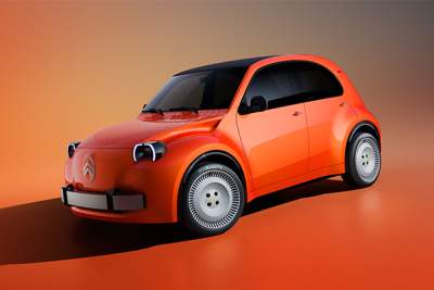 The Citroen 2 CV returns as a cheerful EV concept