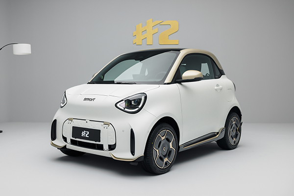 The Smart #2 gets back to its tiny city-car roots