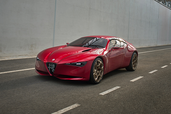 Alfa Romeo's Cuorerosso wears its heart in red