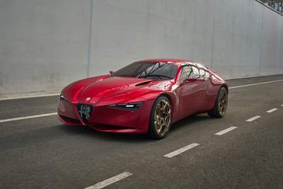Alfa Romeo's Cuorerosso wears its heart in red