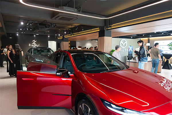 Mazda SG previewed the upcoming CX-6e at its new EV Studio
