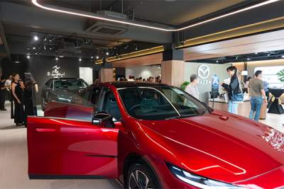 Mazda SG previewed the upcoming CX-6e at its new EV Studio