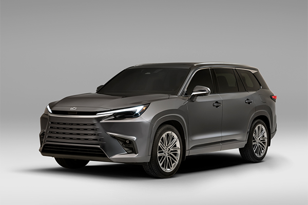 Lexus TX drops plug-in hybrid for 2027