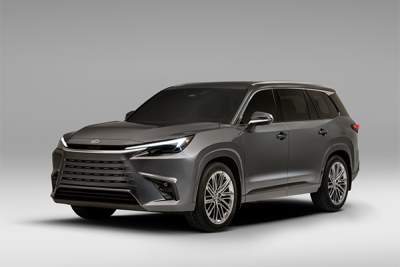 Lexus TX drops plug-in hybrid for 2027