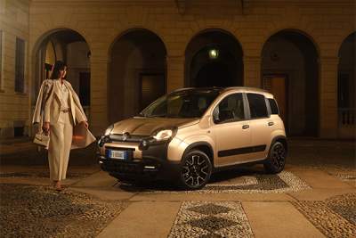 The Fiat Pandina tips its hat to the Autobianchi Y10