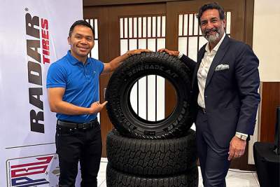 Radar Tyres partners with Pacquiao's basketball league