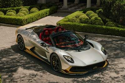Aston Martin drops the roof on its Valhalla Spider
