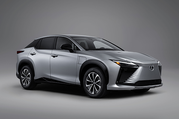 The Lexus RZ gains range, power, and F Sport flagship