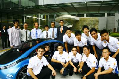 NUS to take part in marathon with fuel cell car
