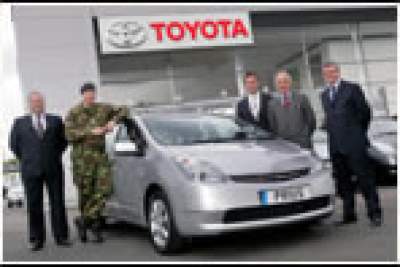 Prius joins British Army