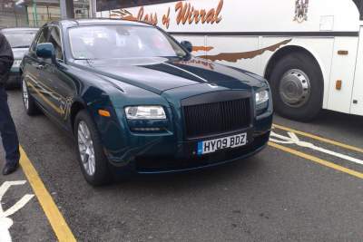 Rolls-Royce Ghost caught undisguised