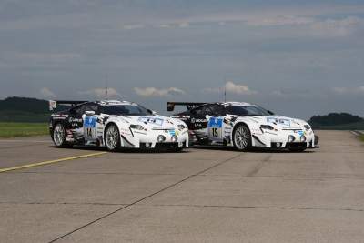 Lexus LF-As ready to race