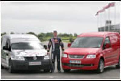 David Coulthard starts racing vans