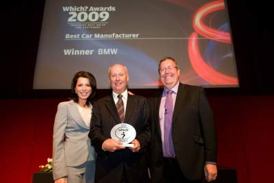 BMW named Best Car Manufacturer 2009 at "Which?" Awards