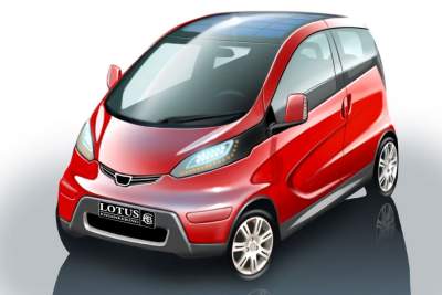 Lotus designs electric city car