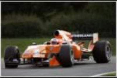 A1GP powered by Ferrari car to preview at Assen
